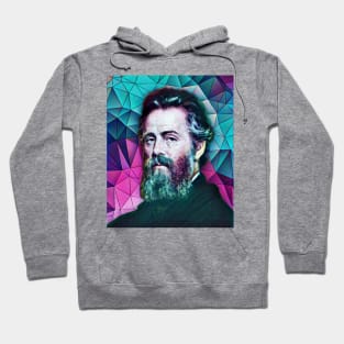 Herman Melville Portrait | Herman Melville Artwork 8 Hoodie